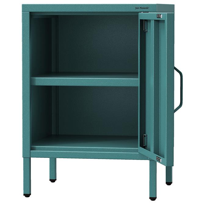 Noční Stolek Kovový Mia Modern Sea Green