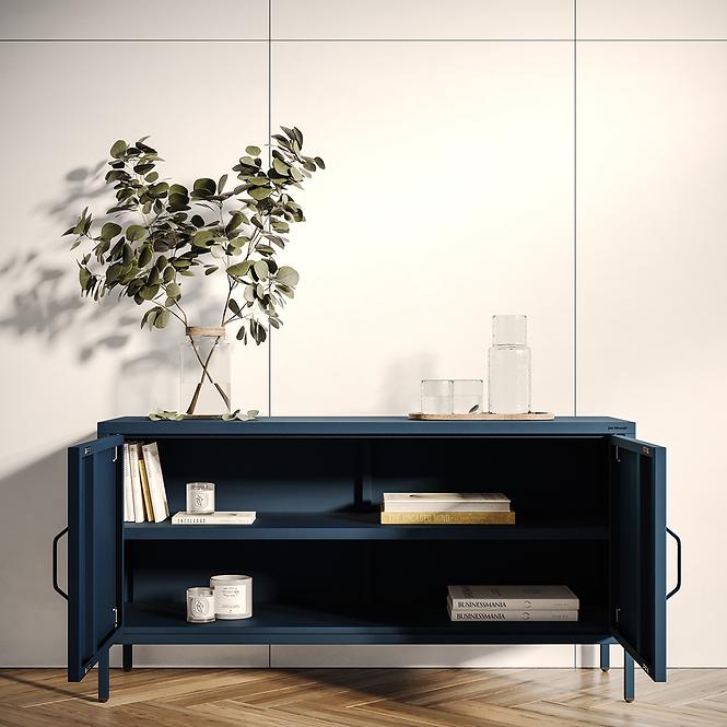 TV Stolek Kovový Rosa Modern Dark Blue