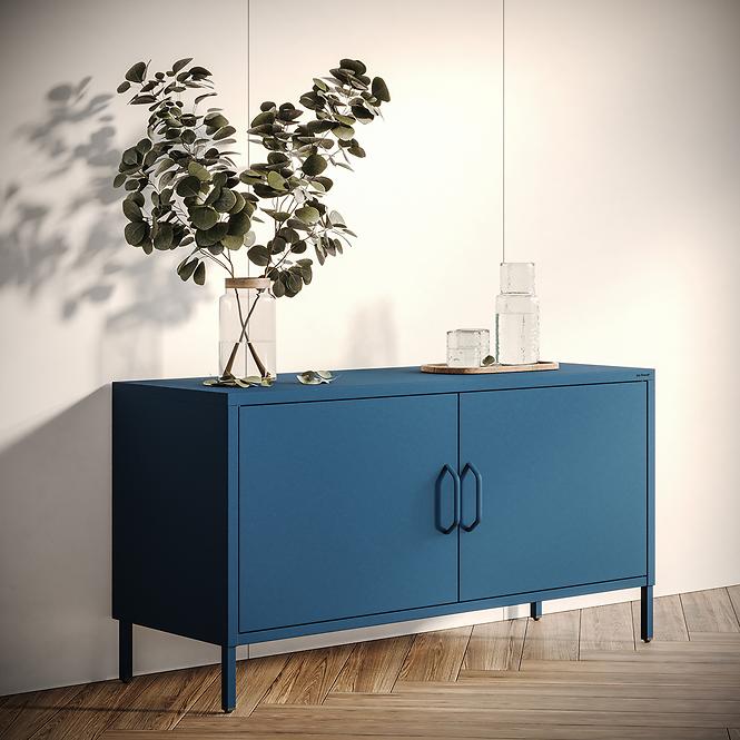 TV Stolek Kovový Rosa Modern Dark Blue