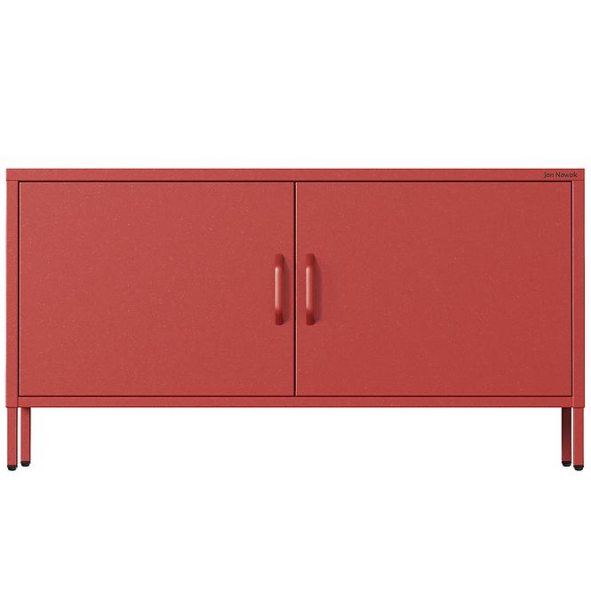 TV Stolek Kovový Rosa Modern Red