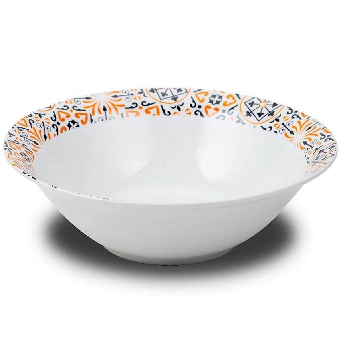 Porcelánová mísa na salát Maiolica orange 23cm