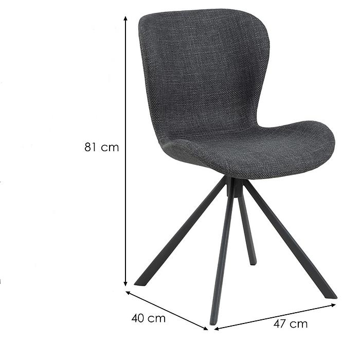 Židle K26 Grey 100722 2 ks