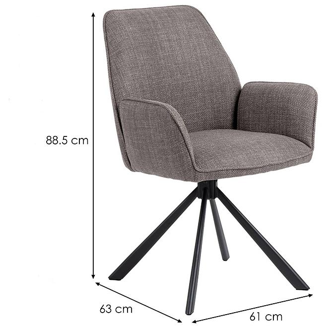 Židle K28 Light Grey 103739 2 ks