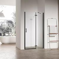 Sprchové dveře JAZZ BLACK 110x190