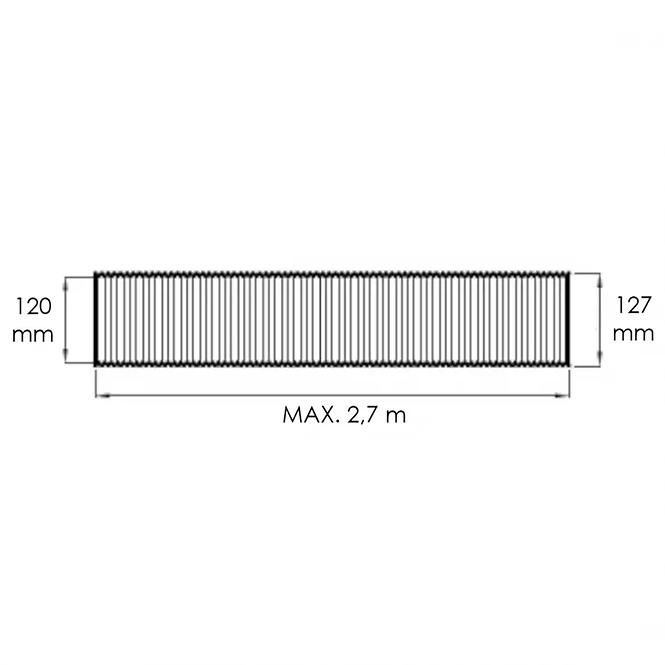 Flexibilní hliníková trubka Flex 120