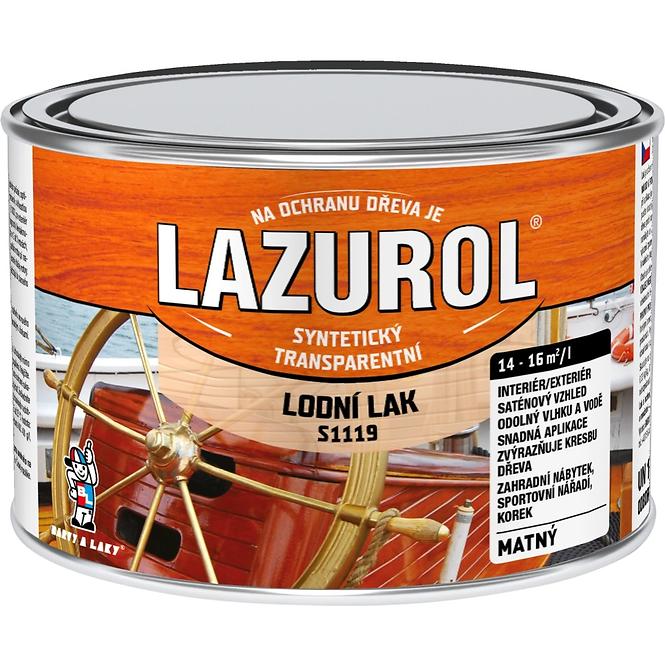 Lazurol lodní  lak 0,375l mat