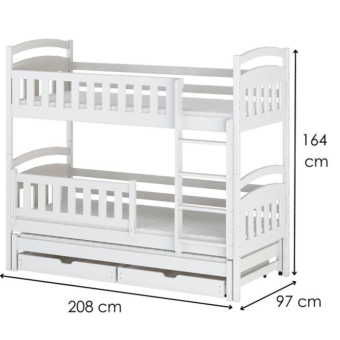 Postel Blanka 90x200 white