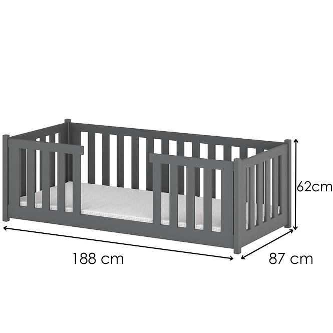 Postel Fero 80x180 graphite