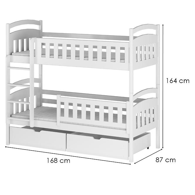 Postel Ignas 80x160 white