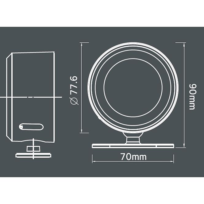 Svítidlo Clipspot 47003 black K1