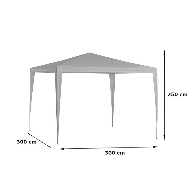 Zahradní altán 3x3 m zelený