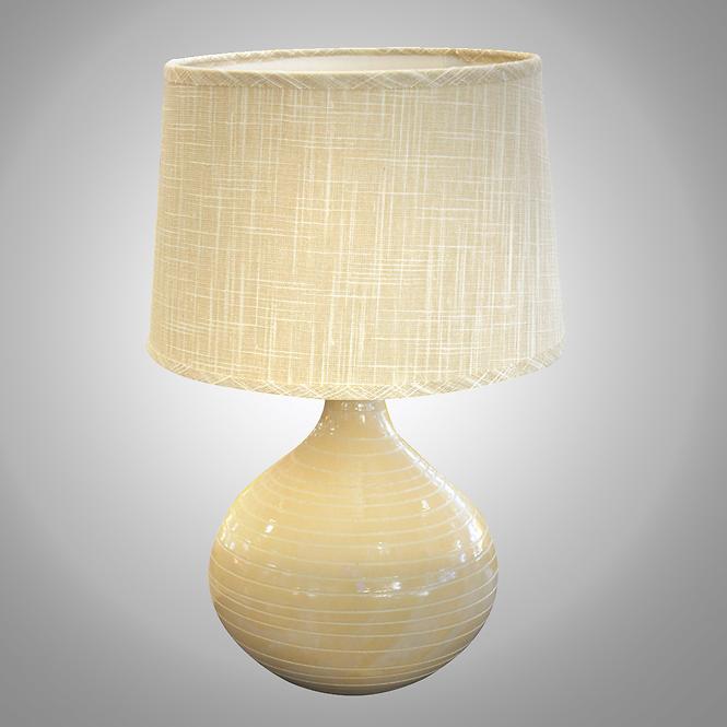 Stolní lampa krémová d2518a