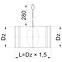 Zpětná klapka potrubí 140 DPO08,2