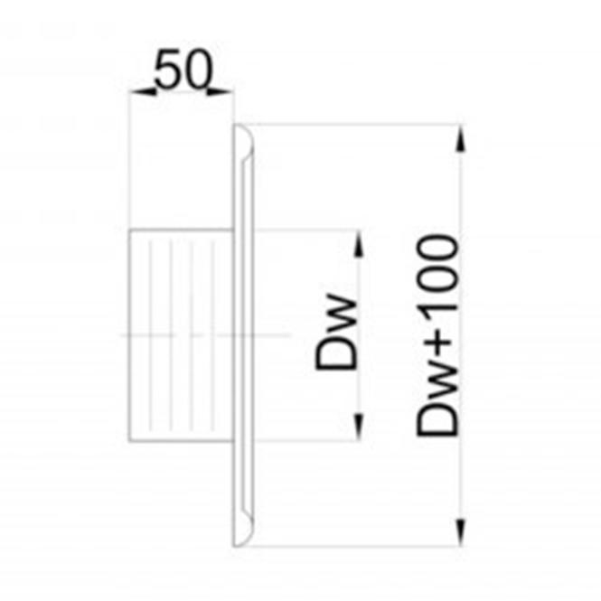 Příruba  DPO20/100