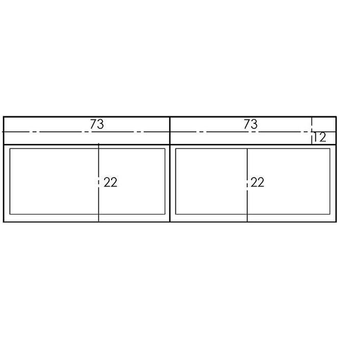 TV stolek Fill 153 cm, dub sonoma / grafit