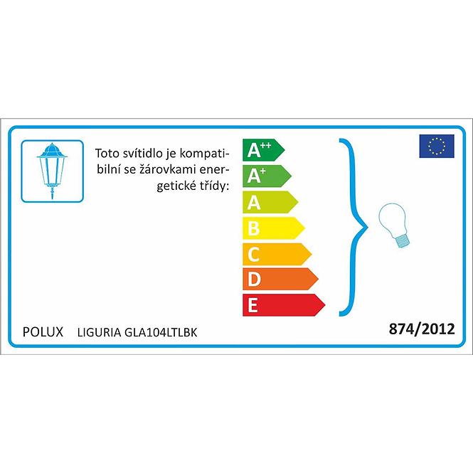 Svítidlo Liguria Alu1047p1b Ks1