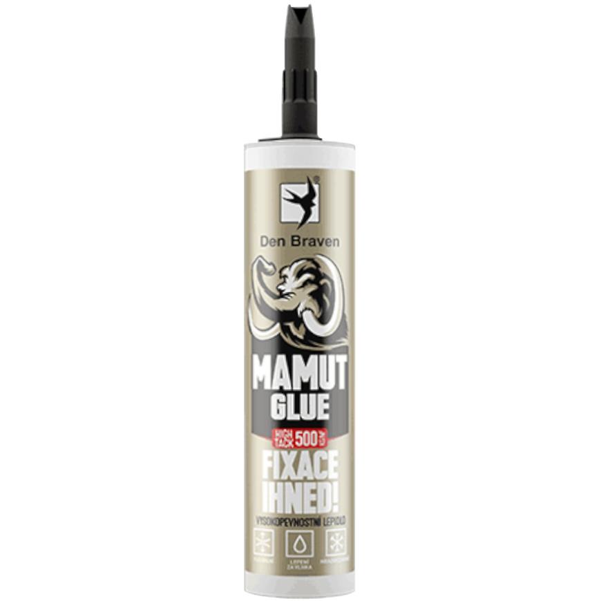 Lepidlo Den Braven Mamut Glue High Tack 290 ml černý