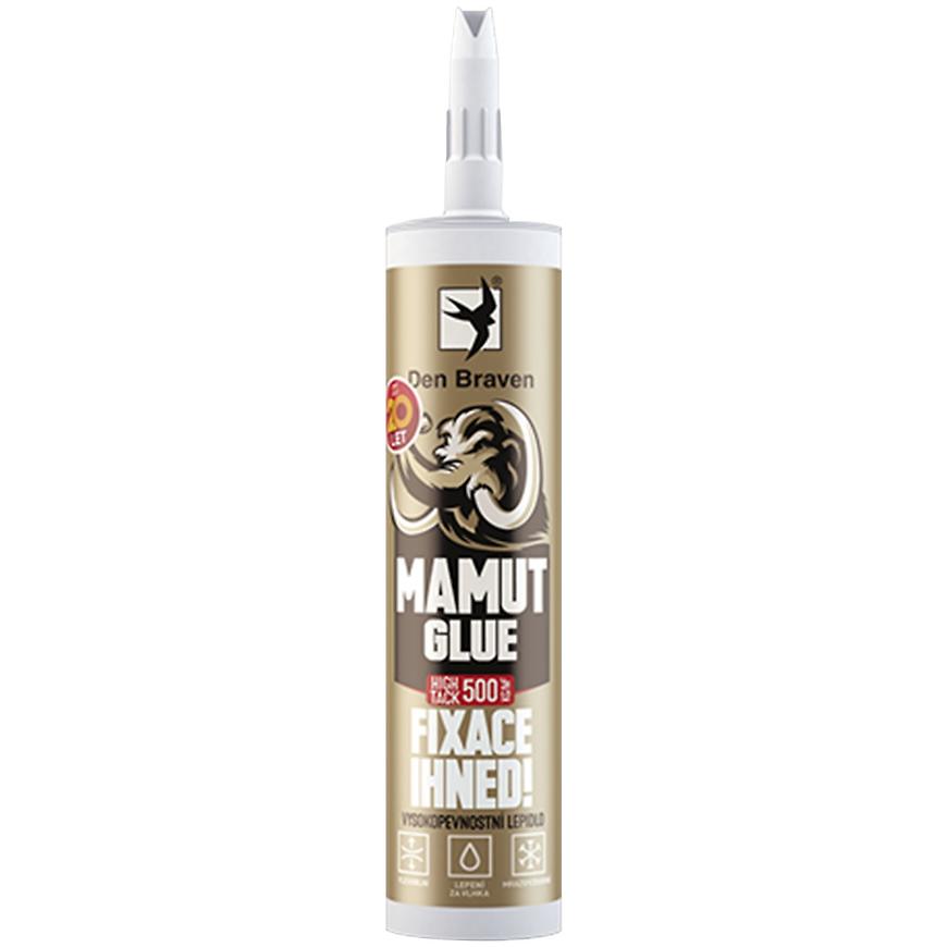 Lepidlo Den Braven Mamut Glue High Tack 290 ml bílé