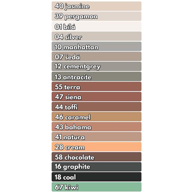 Spárovací hmota Ceresit CE 40 Aquastatic 5 kg bílá