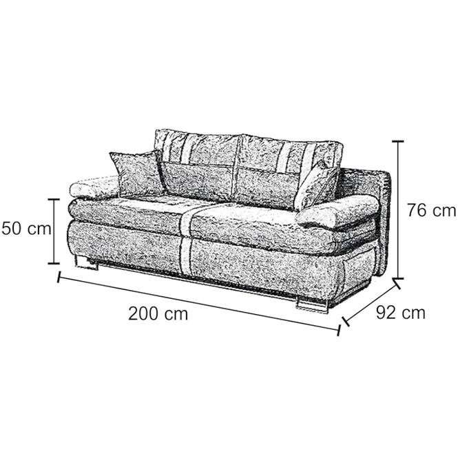 Pohovka Roxi Orinoco 96/Wst Orinoco 51