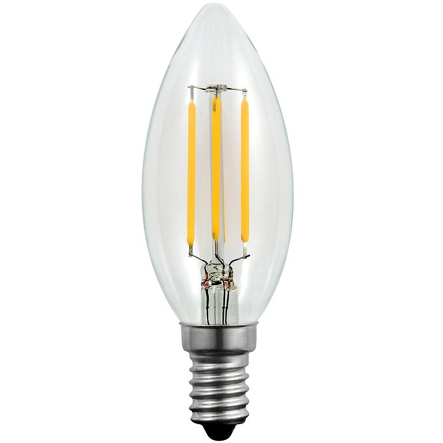 Žárovka LED Filament c35 e14 4 W