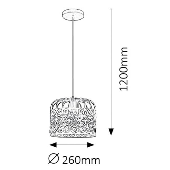 Závěsné svítidlo Alessandra 2156 LW1