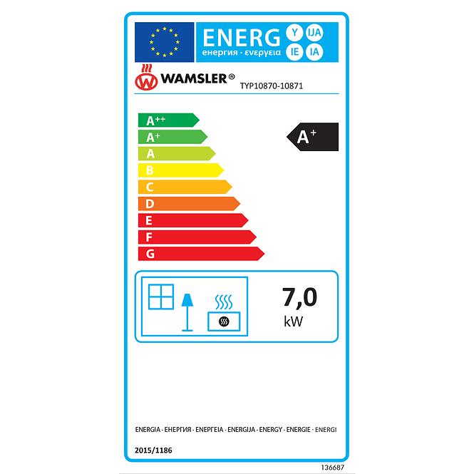 Krbová kamna Primo 7 KW