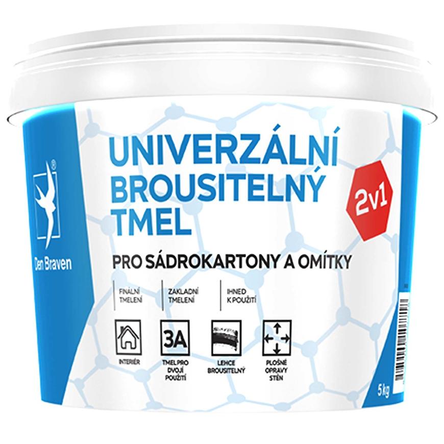 Univerzální brousitelný tmel Den Braven 5 kg