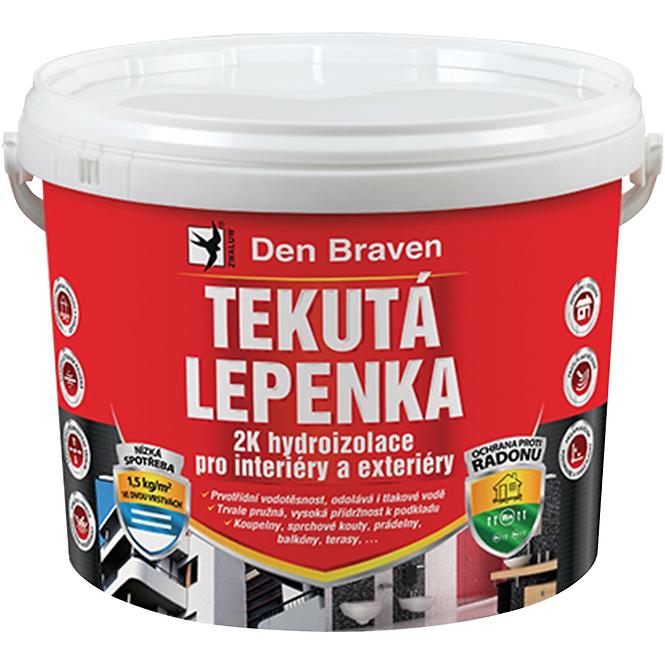 Den Braven Tekutá Lepenka 2K hydroizolace 7 kg