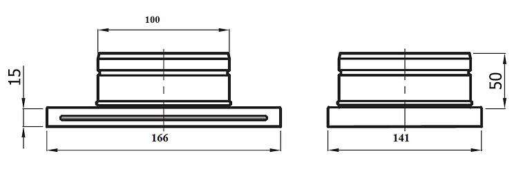 Rám mřížky KDP-K2 100