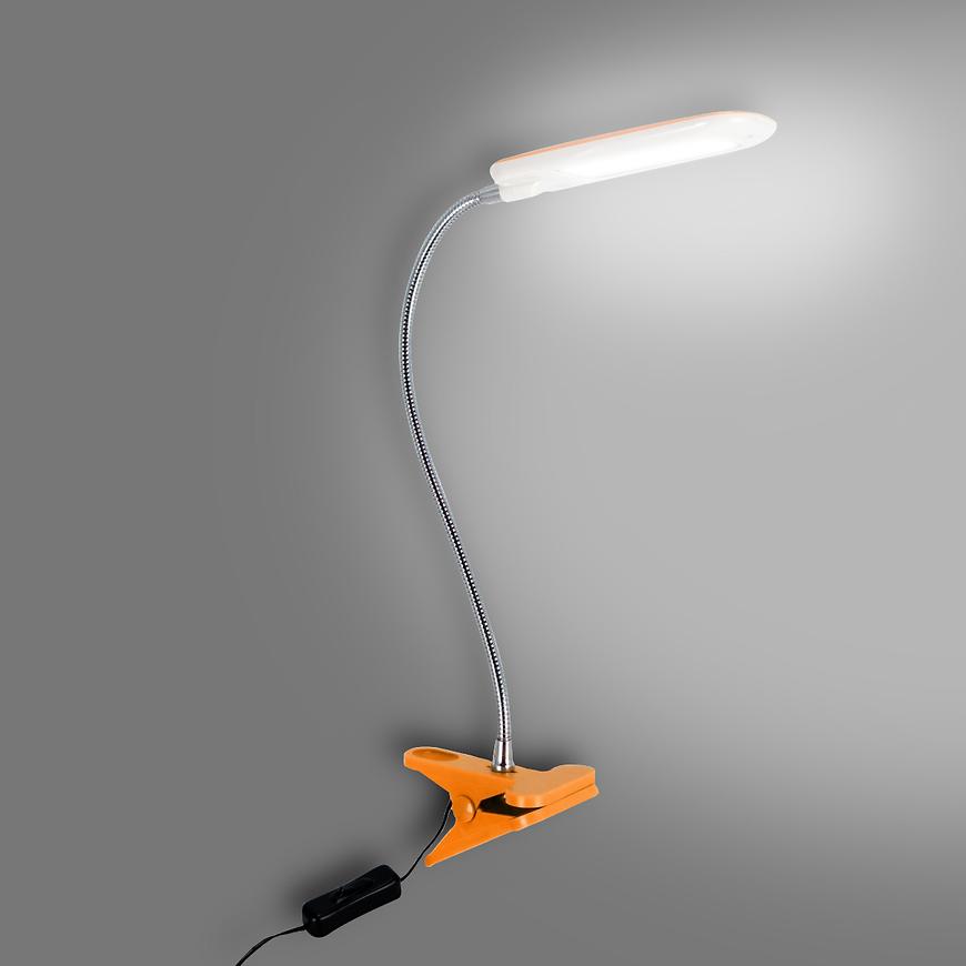 Stolní lampa 02865 Dori Led Orange Klips