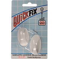 Quickfix háček samolepicí typ 2  - 2ks - bílý