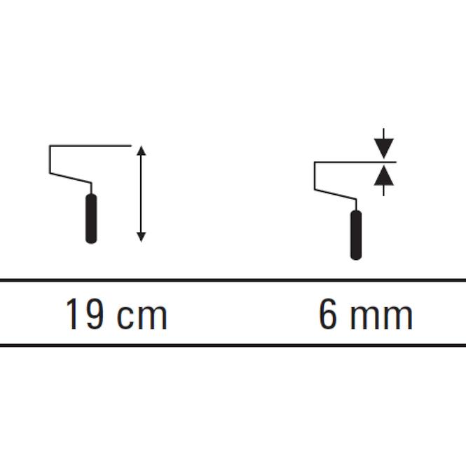 Rukojeť soft 19 cm Motive