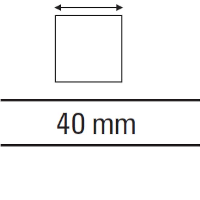 Špachtle nerezová 40 mm