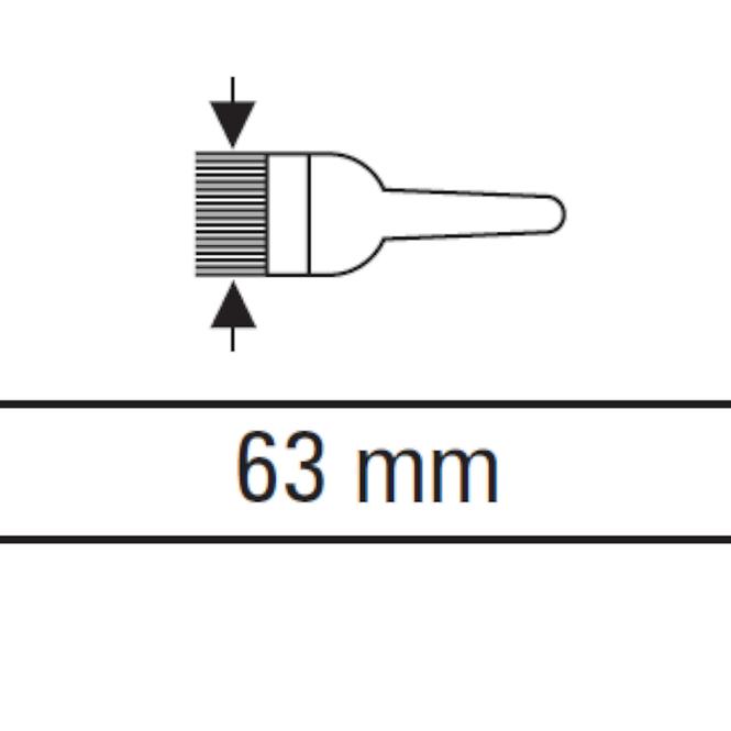 Štětec poloanglický 63