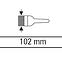 Štětec poloanglický 102,4