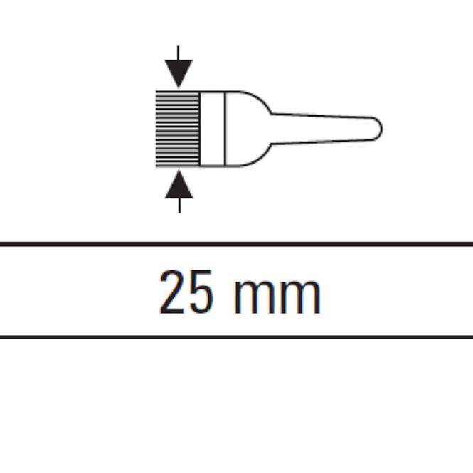 Štětec anglický 25