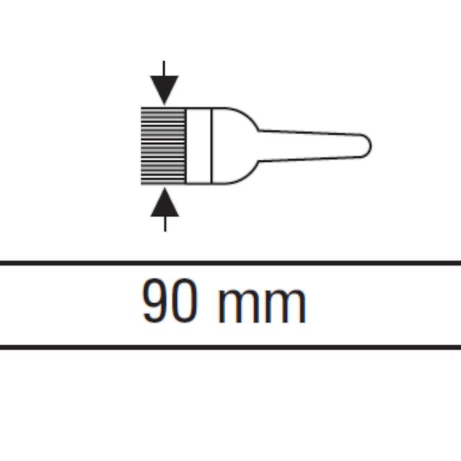 Štětec anglický 90