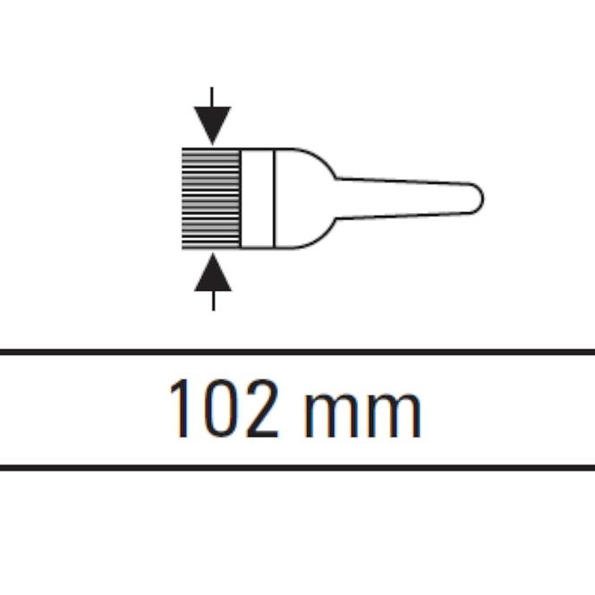 Štětec anglický 102