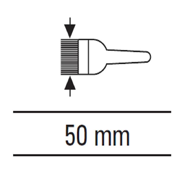 Štětka kulatá 50