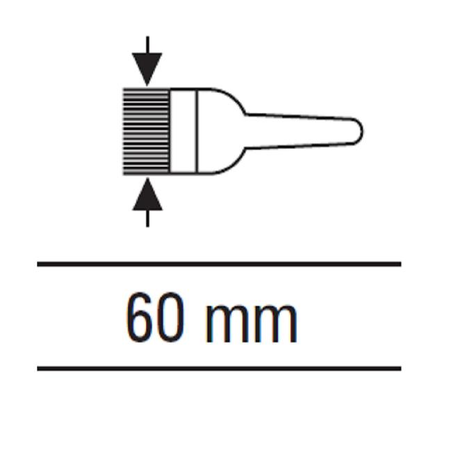 Štětka kulatá 60