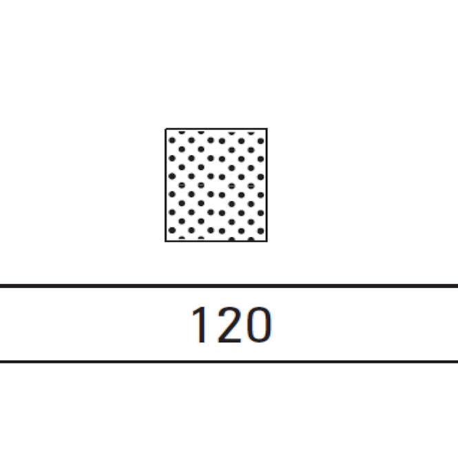 Brusná houbička 120