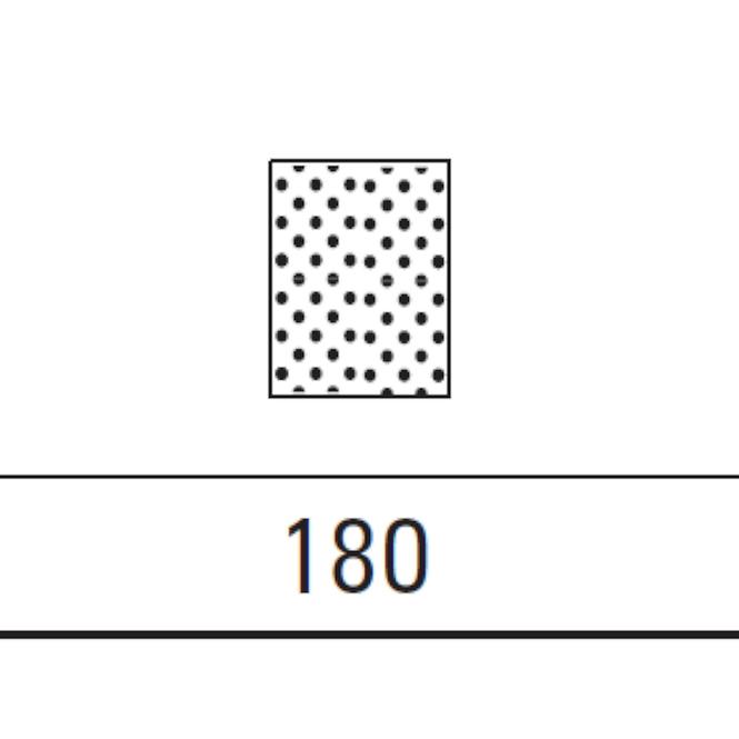 Brusná houbička 180