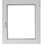 Okno pravé 80x100cm bílá