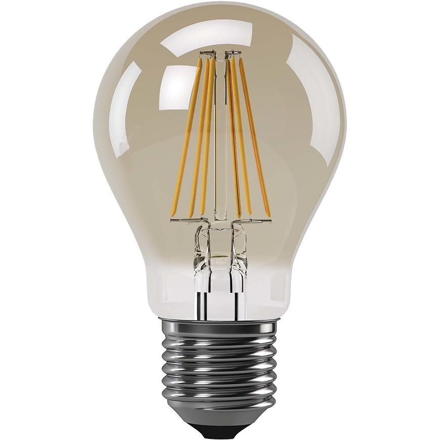 LED žárovka Vintage A60 4,3W E27 teplá bílá+