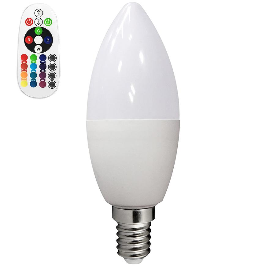 Žárovka LED SMART C37 E14 RGB 4,5W 350LM