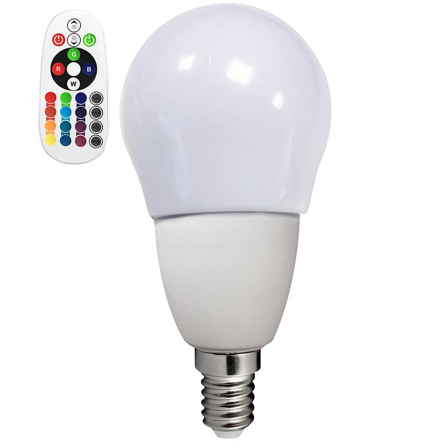 Žárovka LED SMART G55 E14 RGB 4,5W 350LM