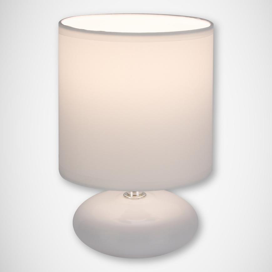 Stolní lampa PATI 03143 E14 WHITE