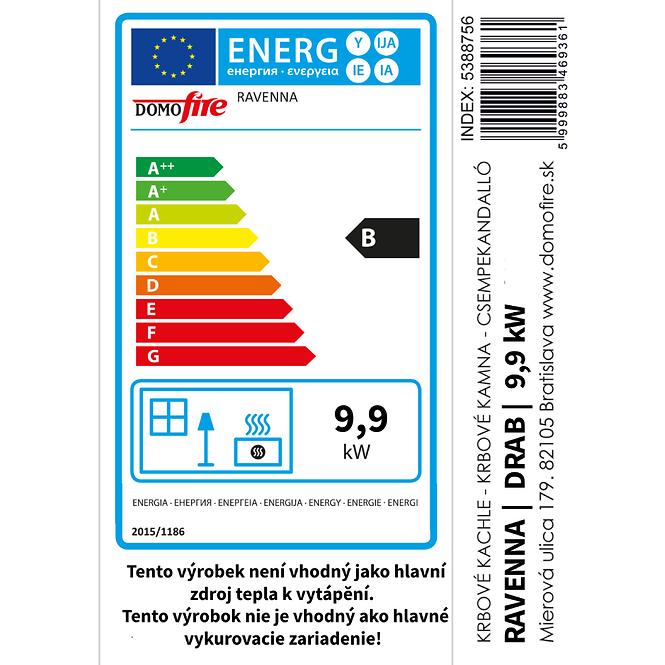 Kachlová kamna Ravena 10 kW