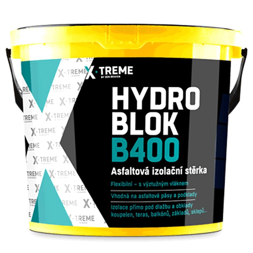 Asfaltová izolační stěrka Den Braven Hydro blok B400 5 kg